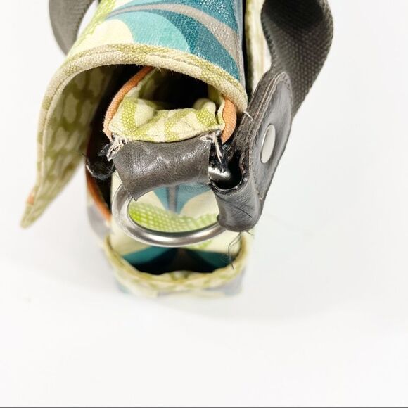 Vintage Fossil Key Per Whimsical waxed messenger bag - Picture 10 of 10